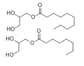 Decanoyl/octanoyl-glycerides Structure